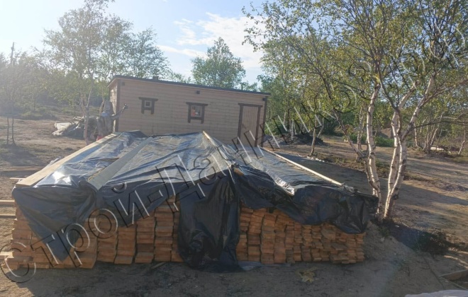 4 Каркасно-щитовой дом Д-11, 13.2x9.5м, 125.4 М², Мурманская область, Печегнский район, село Корзуново (8)